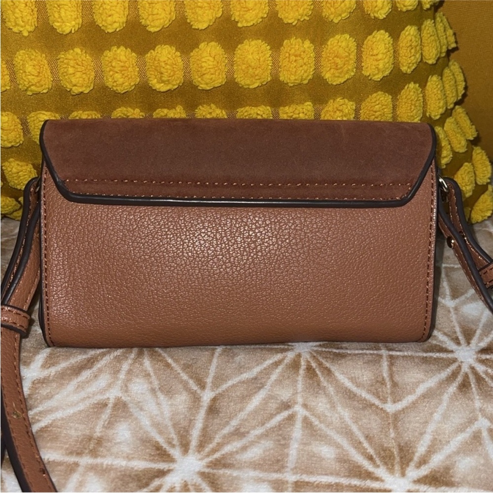 Suede Ring Crossbody - Picture 2 of 4